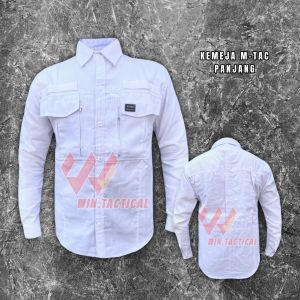 KEMEJA TACTICAL PANJANG W-TAC KEMEJA OUTDOOR KEMEJA KERJA LAPANGAN