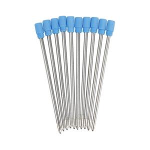 10 cái bơm bút bút bi thay thế refill cho Bút Bi Cơ chế vặn tiêu chuẩn bơm Bút S Cartridge