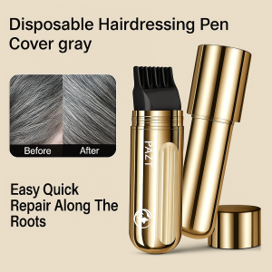Hair Color Pen Disposable Coloring Hair Coloring Pen Conditioning Quickly Cover Gray Hair Colorless