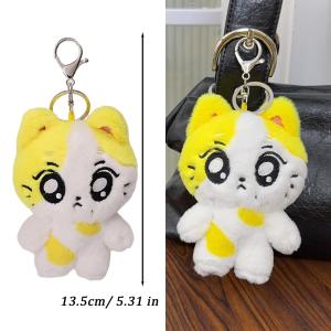 Cartoon Cute Doll Keychains High Quality Korean INS Style Plush Animal Keyrings
