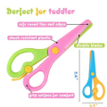 Safety Scissor Practice Scissor for Kids Plastic Safety Scissor. 