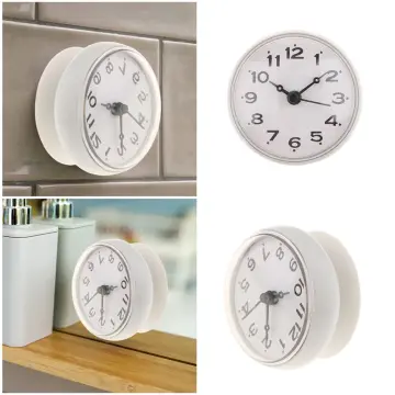 Digital Shower Clock Waterproof, Bathroom Timer Clock, Digital Kitchen Wall Clock Lcd Display 12 24 Hour Format