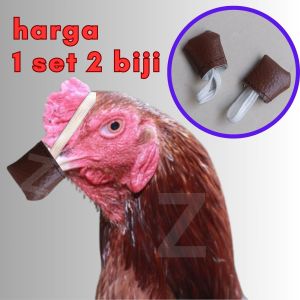 sepasang bungkus patuk ayam laga zeorfarm