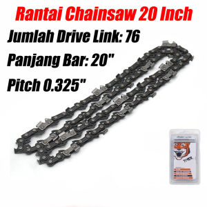 CASTA Rantai Potong Chainsaw/Rantai Chainsaw 20/22/24 Inch Kekerasan Tinggi yang Rantai Untuk Gergaji Bensin
