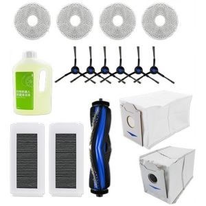 Ecovacs DEEBOT N30 Pro N30 omni Robot Vacuum Cleaner HEPA Filters Roller Main Brushes Mop Pads Dust Bags Side Brush Cover Accessories Replacement Parts