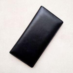 Dompet Panjang Kulit Dengan Sisipan Tengah Tempat Kartu Banyak kualitas Terbaik