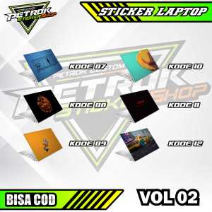 STICKER LAPTOP MOTIF KEREN / STICKER LAPTOP AESTHETIC / STIKER LAPTOP COVER PROTECTOR LAPTOP