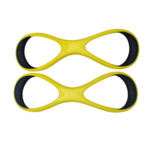 GOXBERK High Elbow Design Swimming Paddles Ergonomic Shape 8 Shape Forearm Fulcrum Fin Arm Training Wear Resist Swim Training Paddle Swim Training