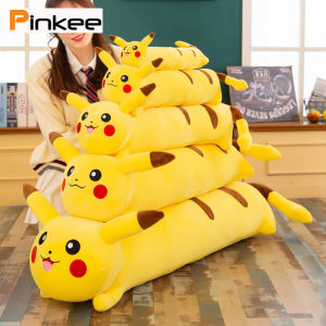 60-110cm Pikachu Plush Toy Stuffed Doll pikachu stuff toy Pikachu doll Birthday Gift for Children Girl Boys Pokémon doll pillow for hugblock pikachu stuff toy