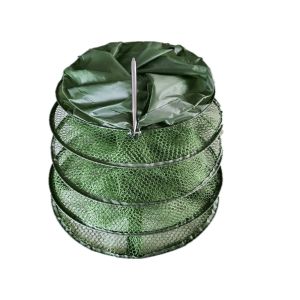 Floating Fish Protection Sea Fishing Net Pocket Mesh Bagged Quick-drying Folding Fish Cage