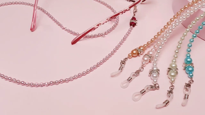 Đính cườm dây đeo kính dây Mắt kính chủ Kính đọc sách dây cho phụ nữ dây đeo kính chủ Dây Mắt kính dây đeo