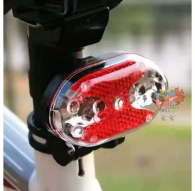 AIO SHOP-Lampu Sepeda Depan atau Belakang 9 led Bicycle Bicycle Light Waterproof 9 LED Bike Bicycle Safety Front Tail Light Lamp Back Rear Flashlight