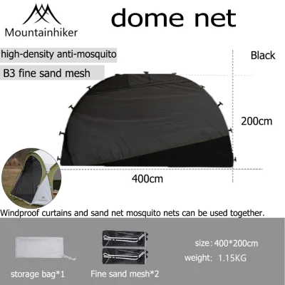 MOUNTAINHIKER Outdoor Portable Camping Dome Tent Shelter Dome Tent with Door Cloth
