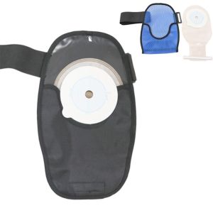 FEELING WELL Single Pocket Urinary Drainage Bag Portable Length Adjust Catheter Bag Urine Calming Product Breathable Urine Leg Pouch Patient