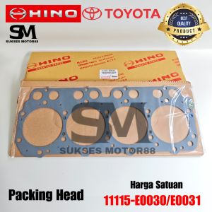( 11115-E0031 / 78101 ) Packing Head / Packing Deksel / Packing Kop Toyota Dyna 130HT 130XT 130LT Hino Dutro 130HT 130HD 130MD
