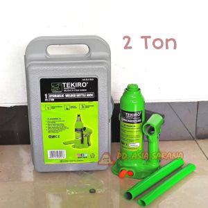 Dongkrak Botol 2T Ton TEKIRO AU-BJ1909 Heavy Hydraulic Bottle Jack
