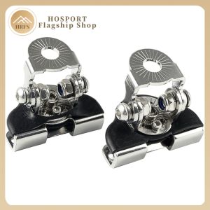 2pcs Stainless Steel Auto Hood LED Work Light Bracket Holders - Essential for Improved Visibility During Repairs