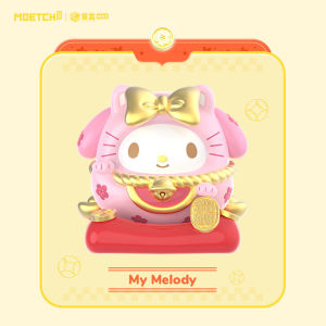 Moetch Sanrio Family Meow Shaking Music Kuromi Hello Decoration Cinnamon Dog Pacha