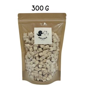 Naturio ขนมสัตว์เลี้ยง ฟรีซดรายสุนัขและแมว ขนมสุนัข มีหลายขนาด อกไก่ฟรีซดราย อกไก่เต๋า ขนมสัตวเลี้ยงเพิ่มโปรตีน ฟู้ดเกรด