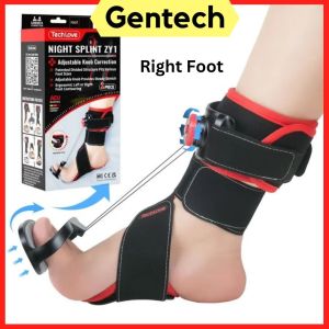Foot Corrector Night Splint For Men and Women Adjustable Universal Size Stretch Cold Therapy Left Right Foot