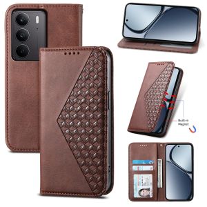 Case For OPPO Realme C75 C85 Pro C65 C55 C25S C25 C15 C12 Magnetic Leather Wallet Card Slot Flip Cover Casing