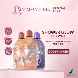 Isi 3 - Madame Gie Shower Glow - Hypoallergenic Sabun Mandi Body Wash