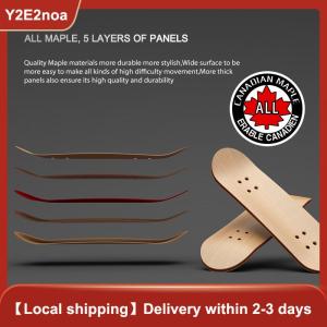 【Y2E2noa】 Finger SkateBoard Wooden Fingerboard Toy Professional Stents Finger Skate Set