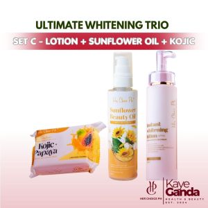 SET C - Ultimate Whitening Trio by Her Choice (FDA Notified)