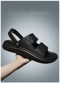 รองเท้าแตะผู้ชายฤดูร้อน ระบายอากาศดี นุ่มสบาย พื้นกันลื่น ใส่เดินได้ทั้งวัน