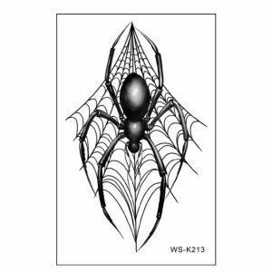 HPVDBP Realistic Halloween Temporary Tattoo Terrifying Disposable Body Tattoo Stickers Body Art Waterproof Spider Tattoo Halloween
