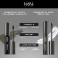Make Over Powerstay Grip Brow Gel - Mascara Clear - EyeBrow Pomade, Browcara, Eyebrow Gel, Waterproof. 
