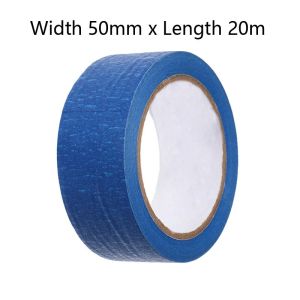 20m 5cm Blue Masking Tape Painting Paper Tape 2 inch Spray Paint Tape