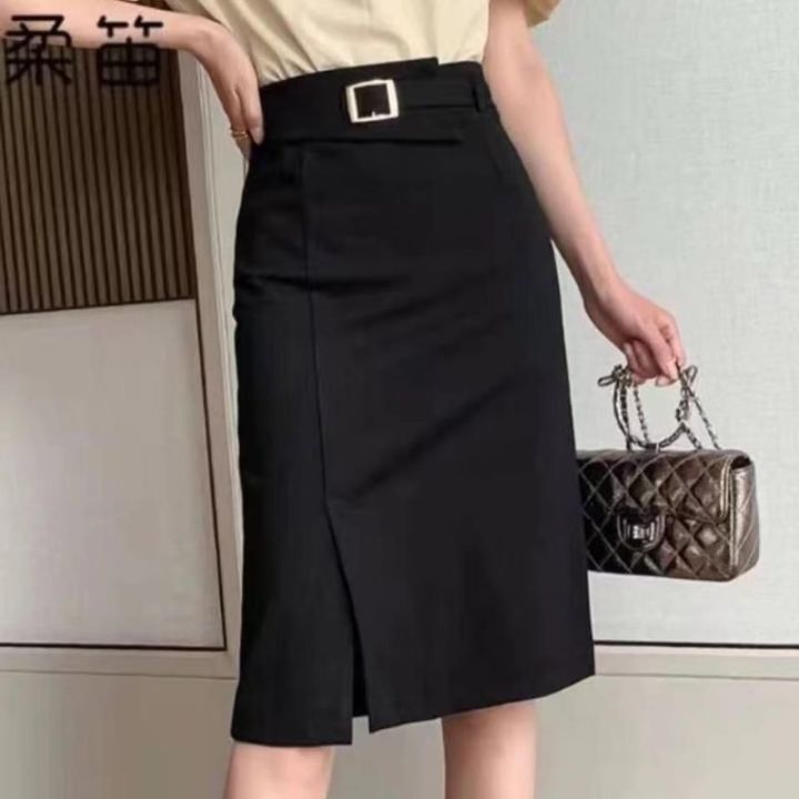 Summer Women High Waist Skirt Fashion OL Formal Office Skirts