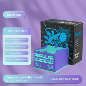 🔥 Original Product + Quick Delivery 🔥 Mini Wireless Bluetooth 360 Surround 36mm Magnetic Speaker Portable Subwoofer Radio Music Player Speaker Mobile Phone Connection