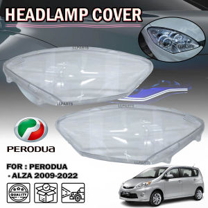 Perodua Alza 2009-2022 Headlamp Cover Headlight Cover Headlamp Lens Penutup Lampu Depan Head Lamp Cover