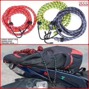 Tali Karet Pengikat Barang Buat Di Motor Elastis Panjang 120cm 1.2 Meter Serbaguna Bagasi Mobil MS