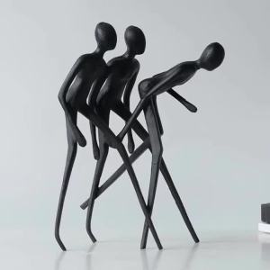 Sacesr Figure Sculptures Modern Creative Figurines Interior Aesthetic Miniature Ornaments Luxury Table Accessories Home Decorations P7Q2M