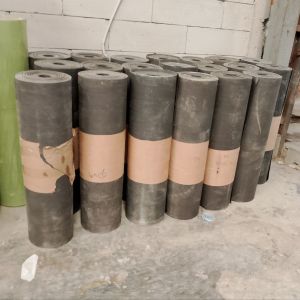 H90 1 rol Karpet Talang Hitam kelas 90cm Polos