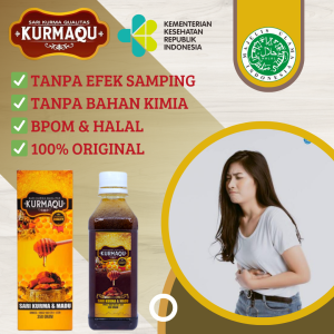 Obat Asam Lambung Infeksi Lambung Luka Lambung GERD Nyeri Lambung Maag Akut Maag Kronis Tukak Lambung Luka Lambung Mual & Muntah - KURMAQU ORIGINAL BERLEGALITAS BPOM HALAL
