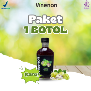Vinenon Cuka Mengkudu Herbal | Atasi Batu Ginjal Secara Alami | Menetralkan Kadar Asam Urat | Sudah BPOM & Halal