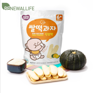 Ddoddomam Baby Rice Rusks (From Organic Rice) - Sweet Pumpkin x 3 packs