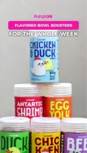 Furrpals Pure Meat Apite Booster for Cats and Dogs Bowl Booster Freeze Dried Powder Meal Topper