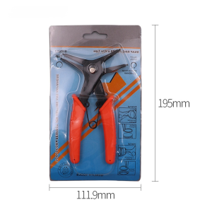 4 in 1 Snap Ring Pliers Professional Internal External Circlip Plier with Long Nose Carbon Steel Spring Retainer Remover