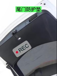 For BYD ATTO 3 YUAN PLUS 2022 2023 Car Luggage Door Protection PU Leather Mat Trunk Mat Interior Decoration Pad