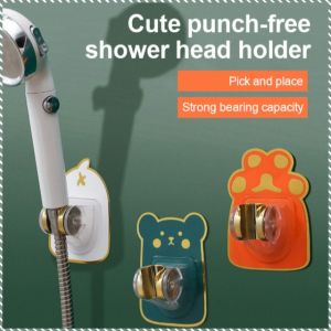 Bathroom Bracket Various Styles Bathroom Shelf Corrosion Resistance Fixed Shower Head Practicality