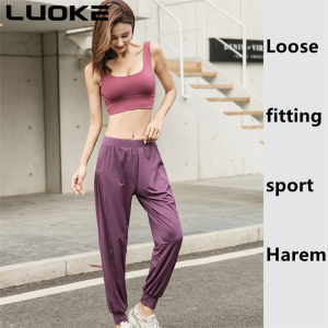 Luoke Sport Pants Women New Student Sports Casual Pants Womens Loose Necked Harem Pants Yoga Running Pants