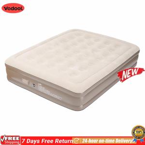 [VODF] Double Inflatable Sleeping Mat with Pump for Backpacking Hiking Beach Tent