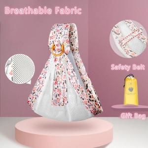 LORDWEY Baby Carries Cotton Wrap Sling Carrier Newborn Safety Ring Kerchief Baby Carrier Comfortable Infant Kangaroo Bag