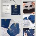 Mặt nạ thạch Derm All Matrix Hàn Quốc hộp 4 miếng giúp trắng da nâng cơ mặt ngăn ngừa lão hóa dưỡng da căng bóng. 