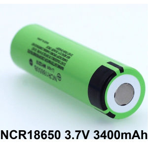 NCR18650B 3400Mah 3.7V  Flat 18650 Rechargeable battery